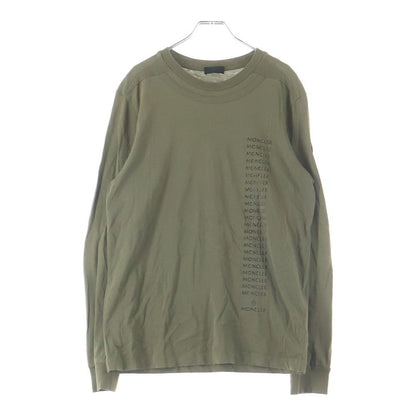 Moncler Maglia Manica Lunga Front Print Shirt