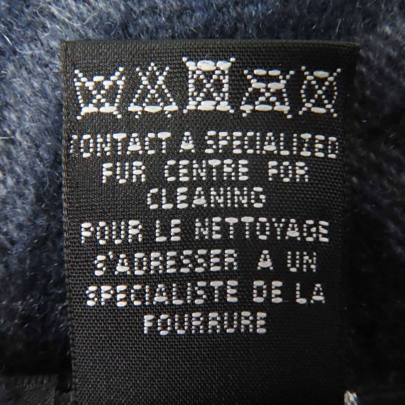 CHANEL 17B Orillag 100% Cashmere-lined Scarf With All-over Coco Mark On The