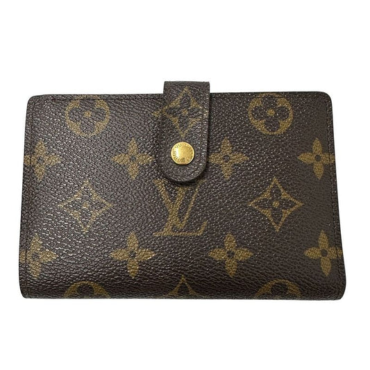 Louis Vuitton Wallets Men Brand Bifold Monogram Canvas Portefeuil