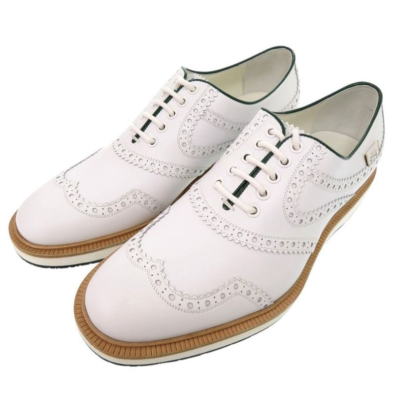 Gucci Golf Shoes Leather White 1438