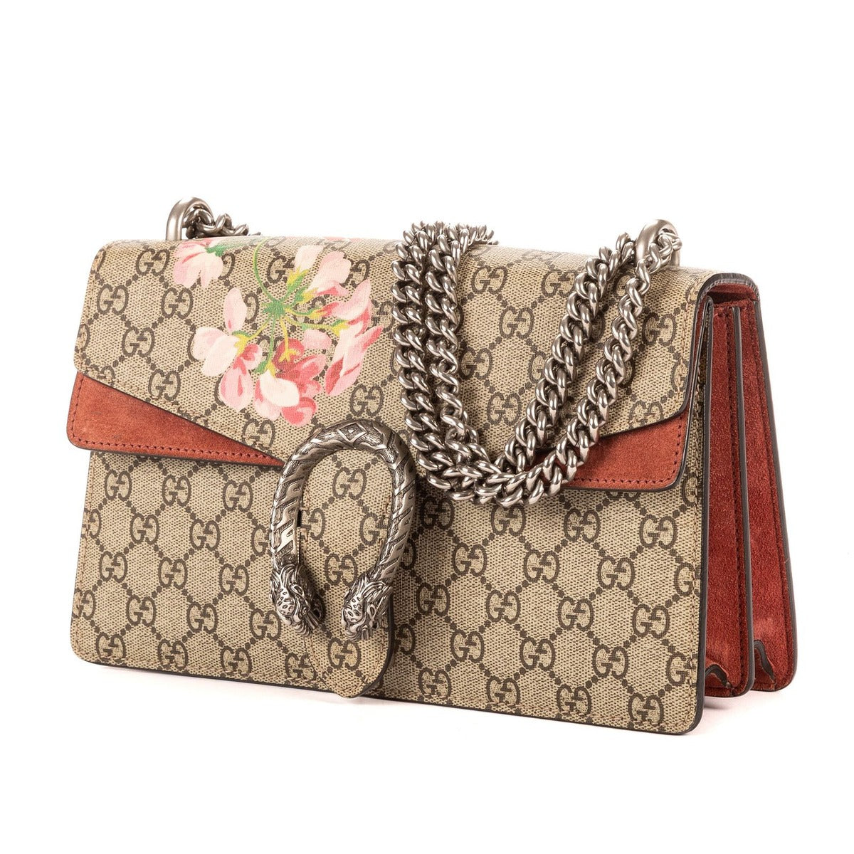 Gucci Blooms Dionysus Beige Burgundy Supreme Canvas Jacket — view 2