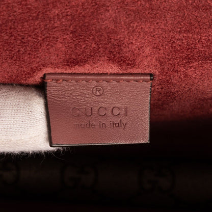 Gucci Blooms Dionysus Beige Burgundy Supreme Canvas Jacket — view 10