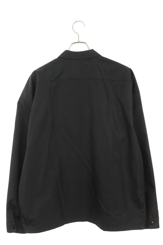 Prada Sc810 S000 Triangle Logo Plate Li Nylon Jacket Men's XL