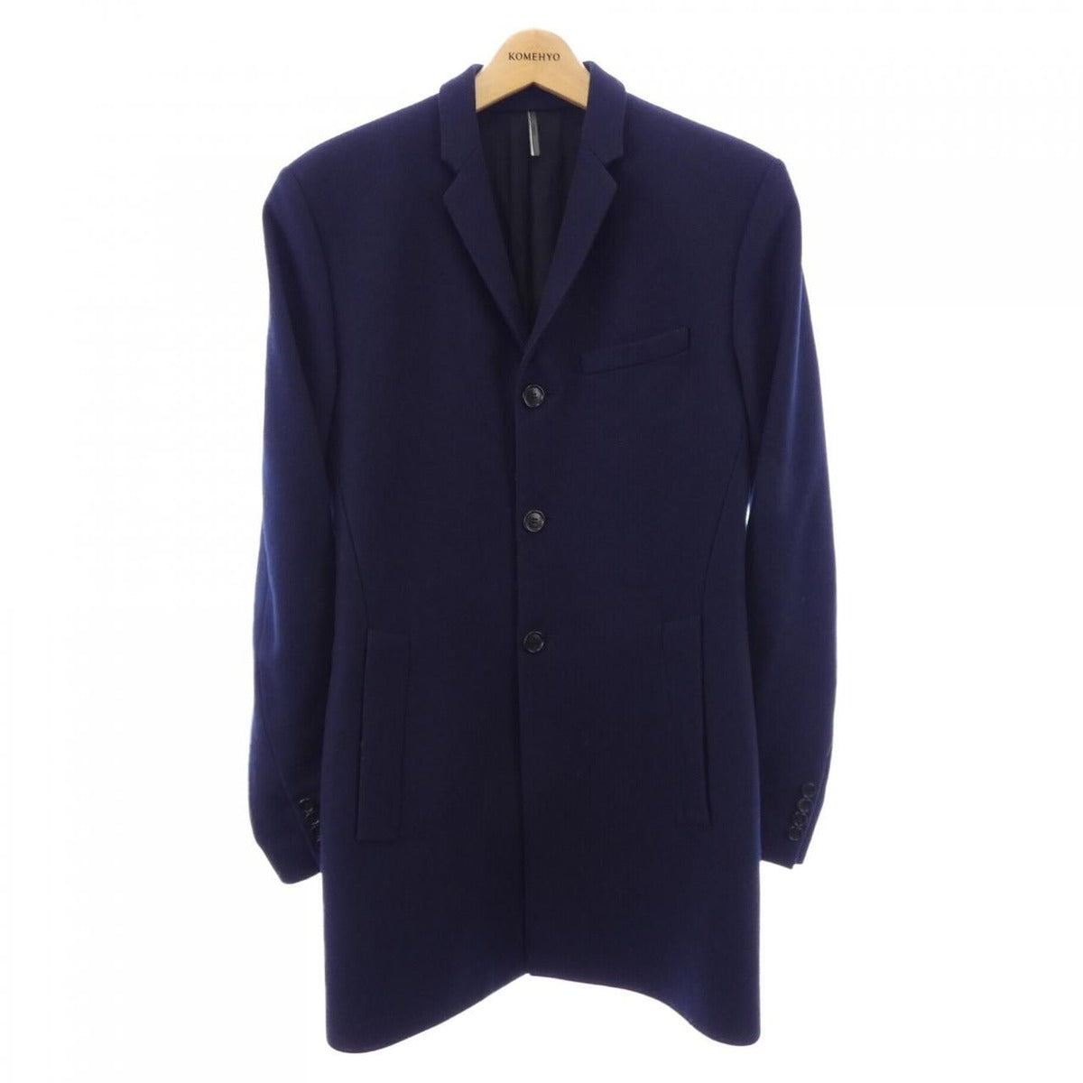 Dior Homme Coat Navy 46