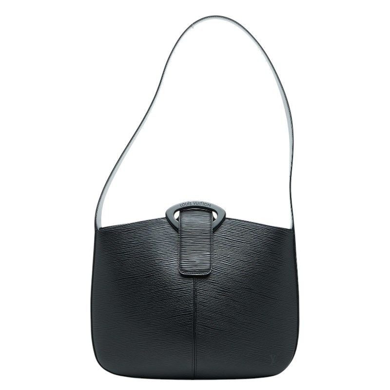 Louis Vuitton Epi Reverie Shoulder Bag Noir Black Leather