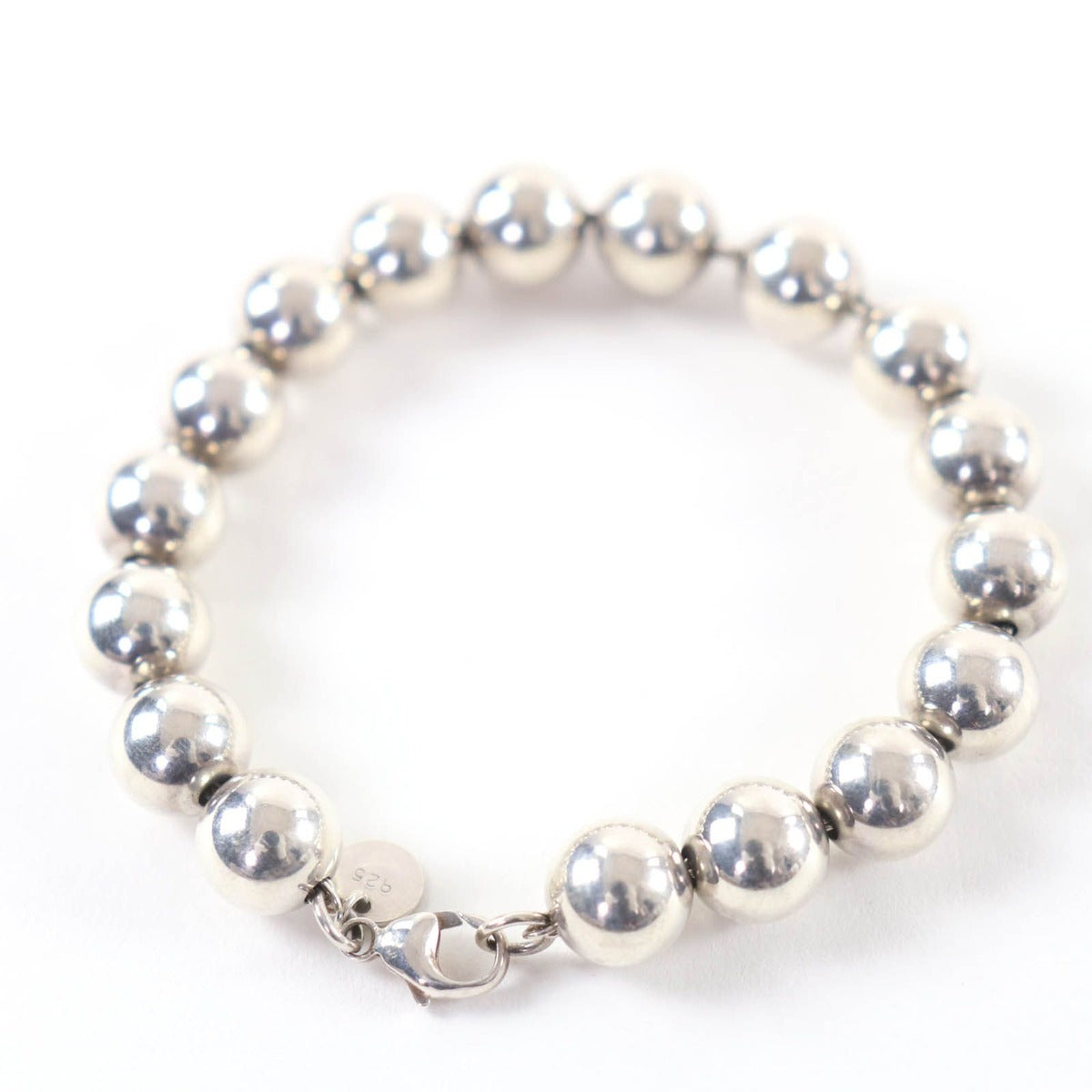 Tiffany & Co. Ball Bracelet 925 Sterling Silver — view 2