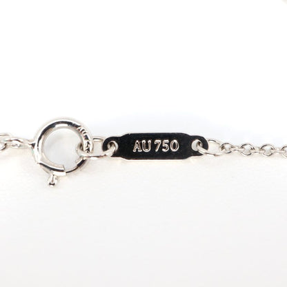 Polished Tiffany & Co Tiffany & Co Bow Bracelet White 750 Total Length: Approx
