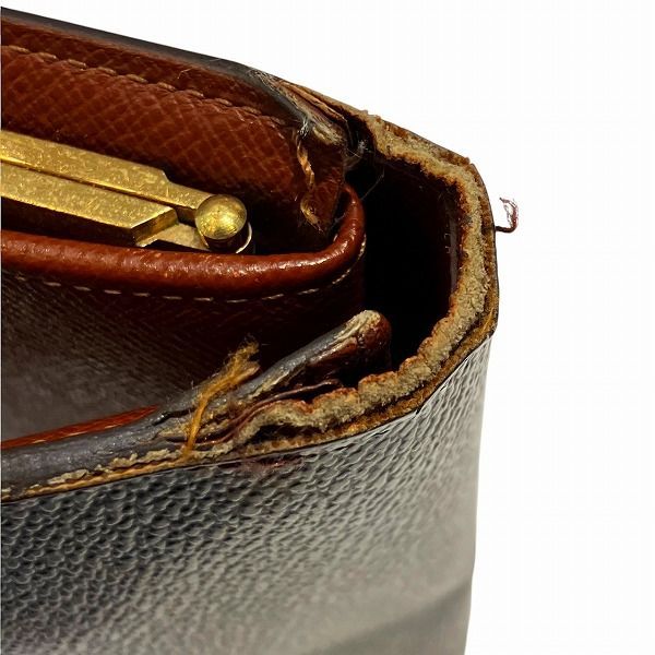 Louis Vuitton Monogram Porte Monevier Viennois M61663 Clasping Bifold Wallet