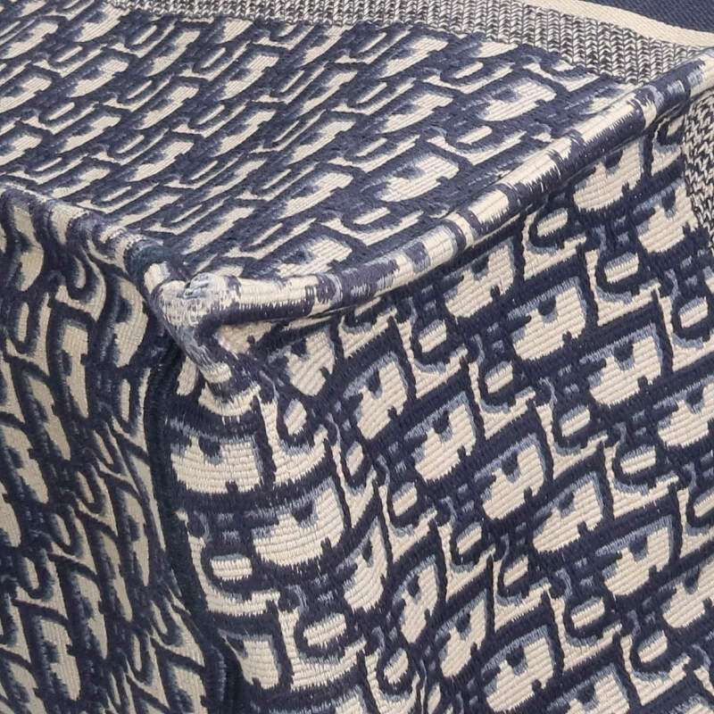 Dior BOOK TOTE Book Tote Oblique Allover Tote Bag Men's L