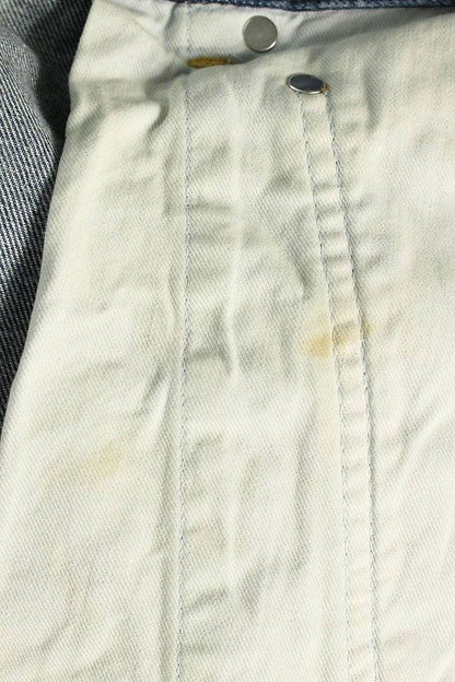 Balenciaga 745248 Tnw01 Superdestroyed Large Fit Baggy Denim Pants Men's XS