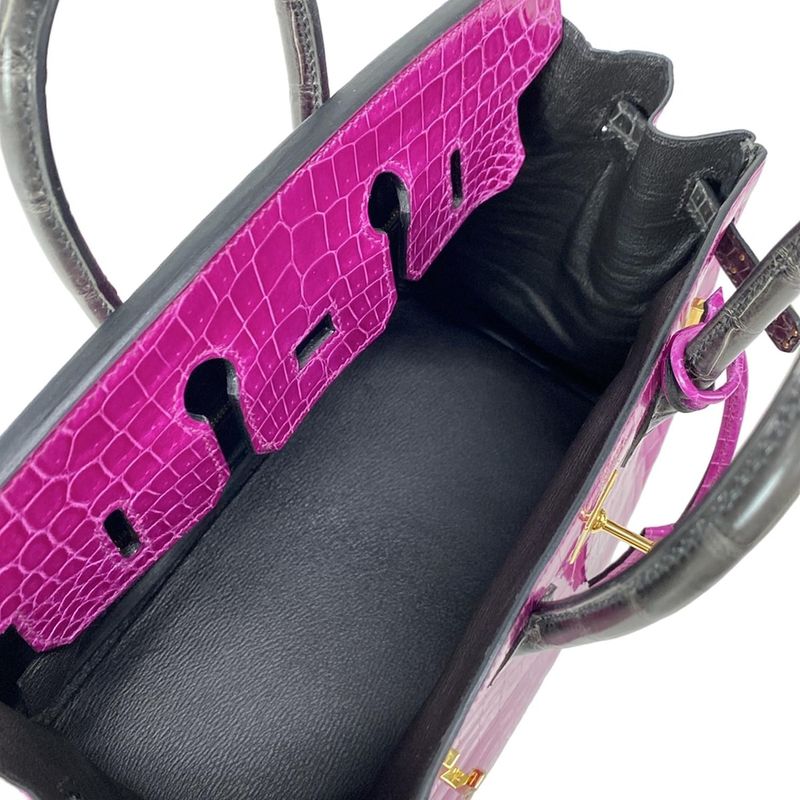 Hermes Handbag Birkin 25 Rose Scheherazade And Griffonce Gold Hardware /personal