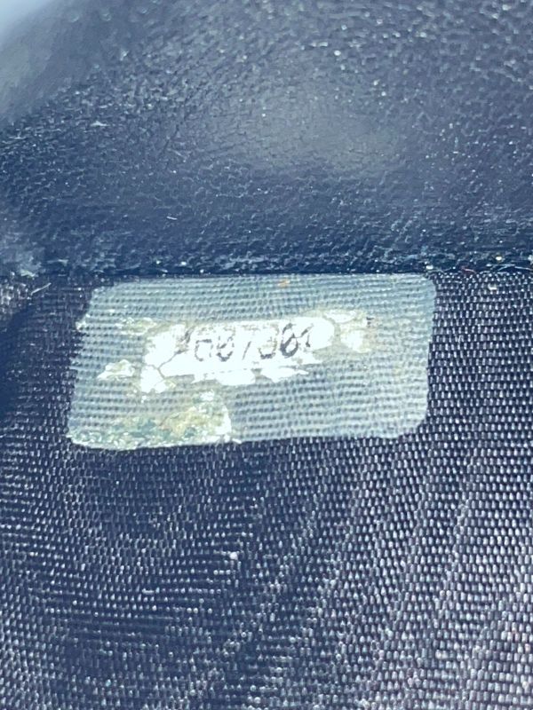 Chanel Coco Mark W Hook Lambskin Bifold Compact Wallet Black Made In France