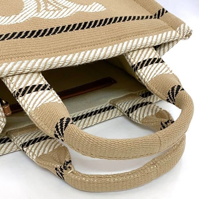 Celine 2-Way Bag Cabas Tice Small Beige