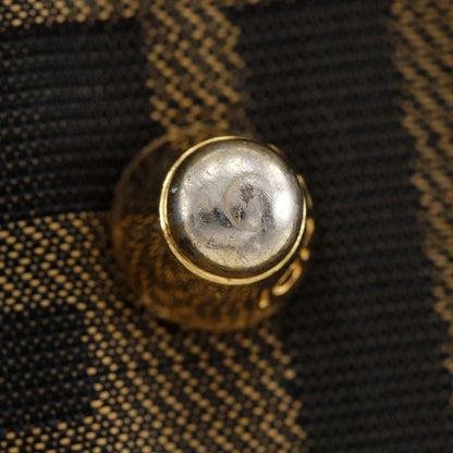 Fendi Zucca Nylon Canvas Brown Unisex Boston Bag