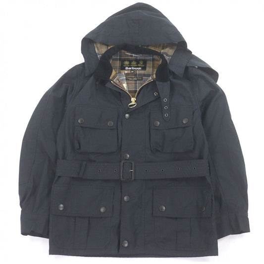 Bvlgari Barbour Ursula Waxjacket Collar Corduroy Oiled Jacket Navy
