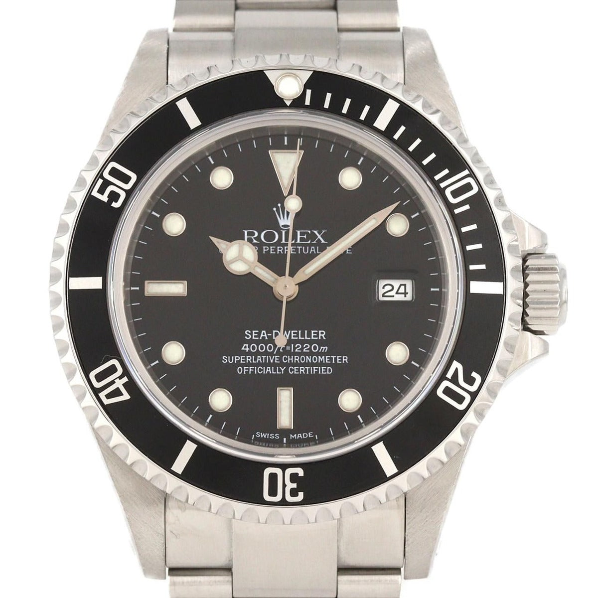 Rolex Sea SS Automatic Winding a Number Bracelet