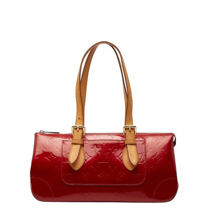 Louis Vuitton Monogram Vernis Rosewood Avenue Pomme D'amour Red Patent Handbag