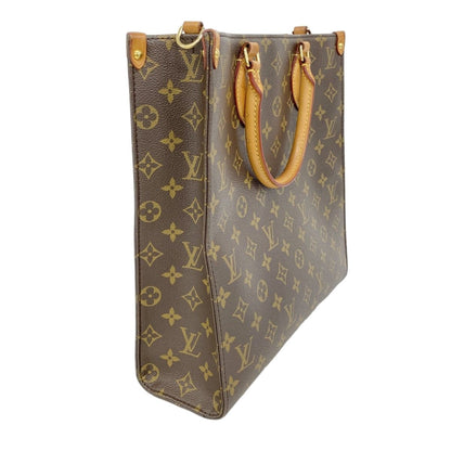 Louis Vuitton Handbag Monogram Sac Plat PM Brown 2-Way Bag — view 2