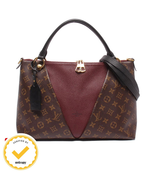 Louis Vuitton 2-Way Shoulder Bag Crossbody Tote MM Monogram