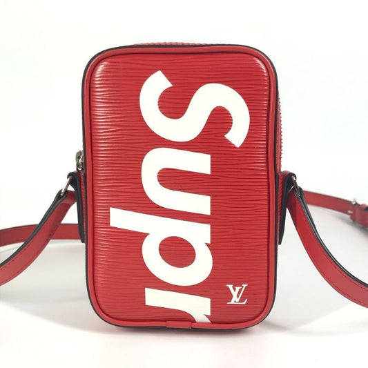 Louis Vuitton Shoulder Bag Danube P PM Epi Leather Red
