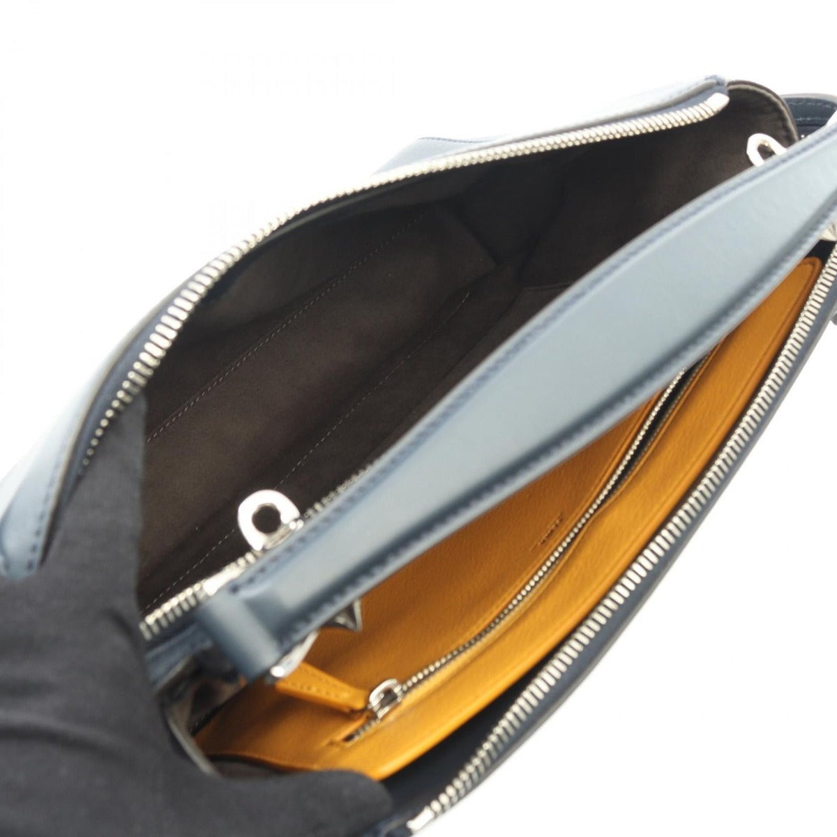 Fendi Handbag Dot Com Navy — view 3