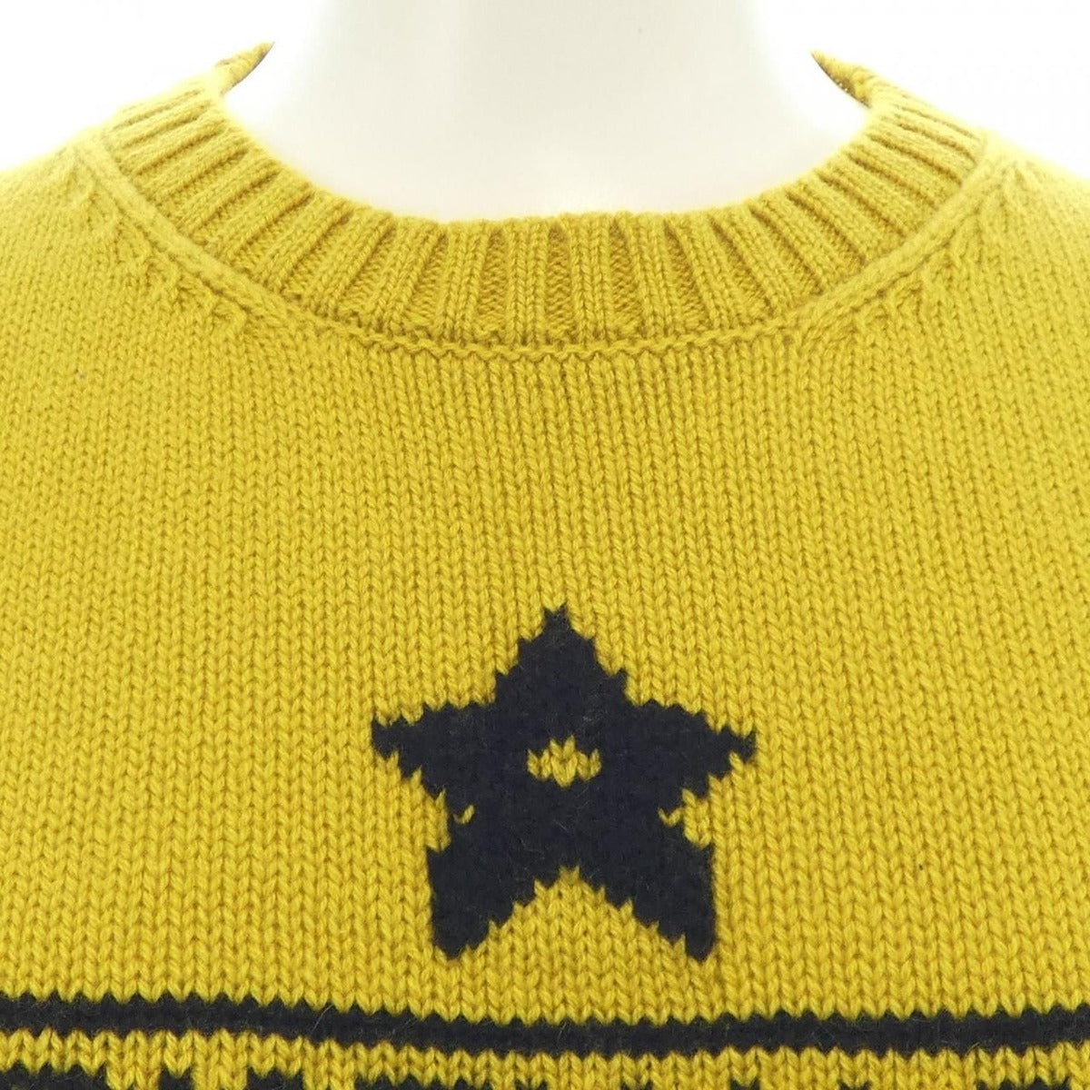 Dior Iviera Knit Top Yellow Transparency — view 5