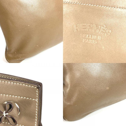 Hermes Shoulder Bag Sac Aline Mini Sac Aline Mini Leather Etoupes Gray