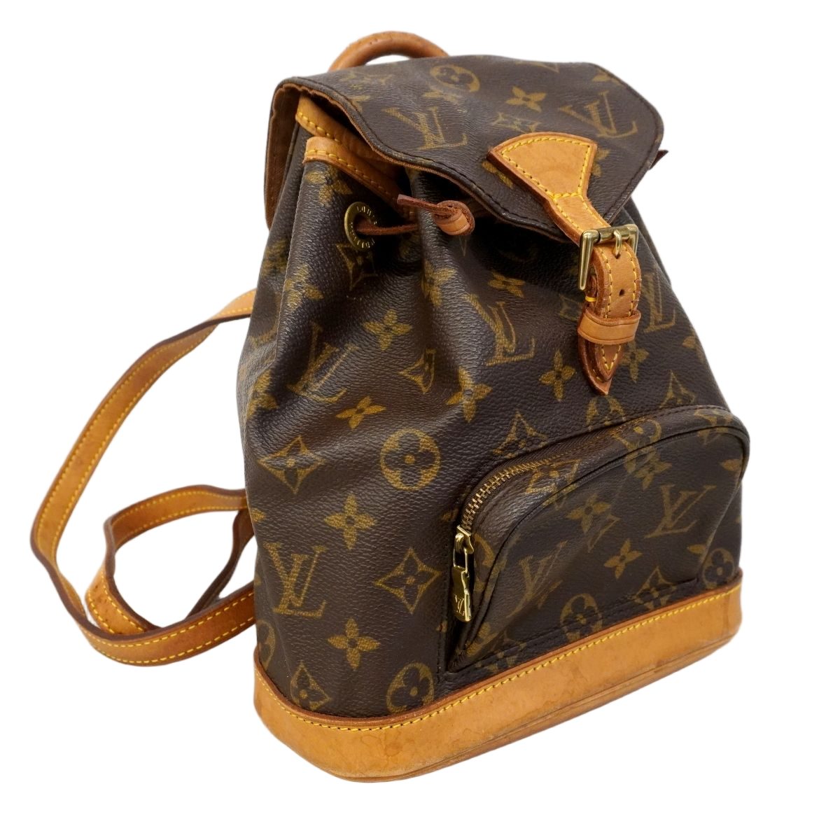 Louis Vuitton Backpack Monogram Mini Montsouris Brown — view 2