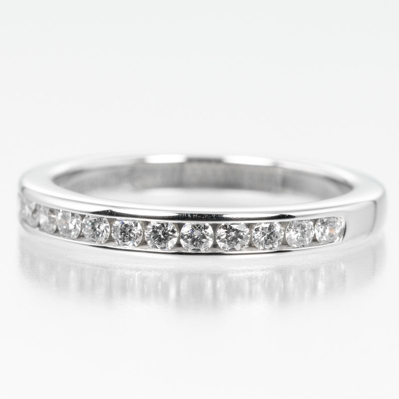 Tiffany & Co Setting Half Circle 2.5mm (0.10in) Model Pt950platinum × Diamond