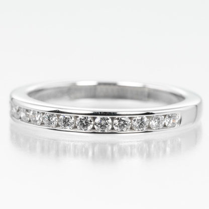 Tiffany & Co Setting Half Circle 2.5mm (0.10in) Model Pt950platinum × Diamond