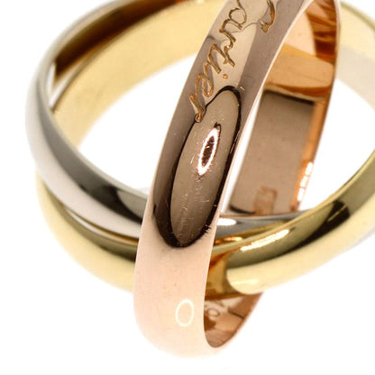Cartier Trinity #49 Ring 18K Yellow Gold 18K White Gold 18K Pink Gold Ladies