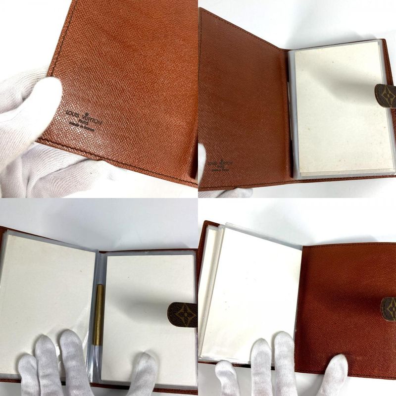 Louis Vuitton Notebook Cabas - Pochette Photo Case M58817 Monogram Canvas Brown