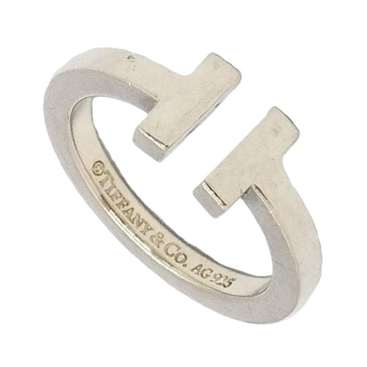 Tiffany & Co Tiffany & Co T Square Ring Approx Size 14 Sv925 45g Silver