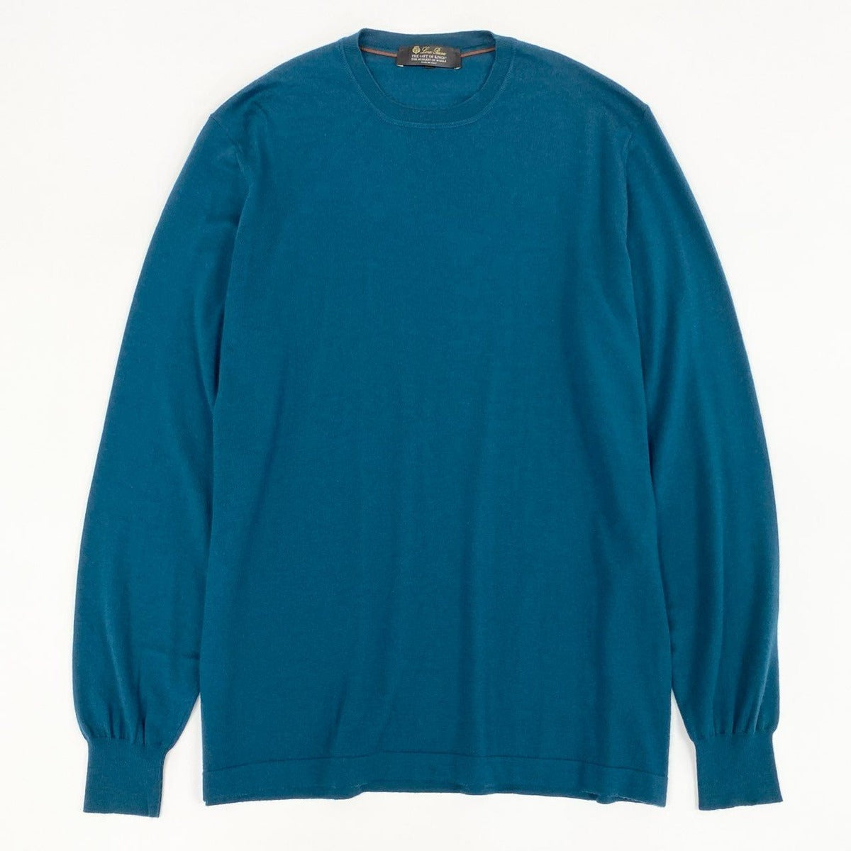 Loro Piana the Gift of Kings Crew Neck Sweater L Ginger Powder World's Highest