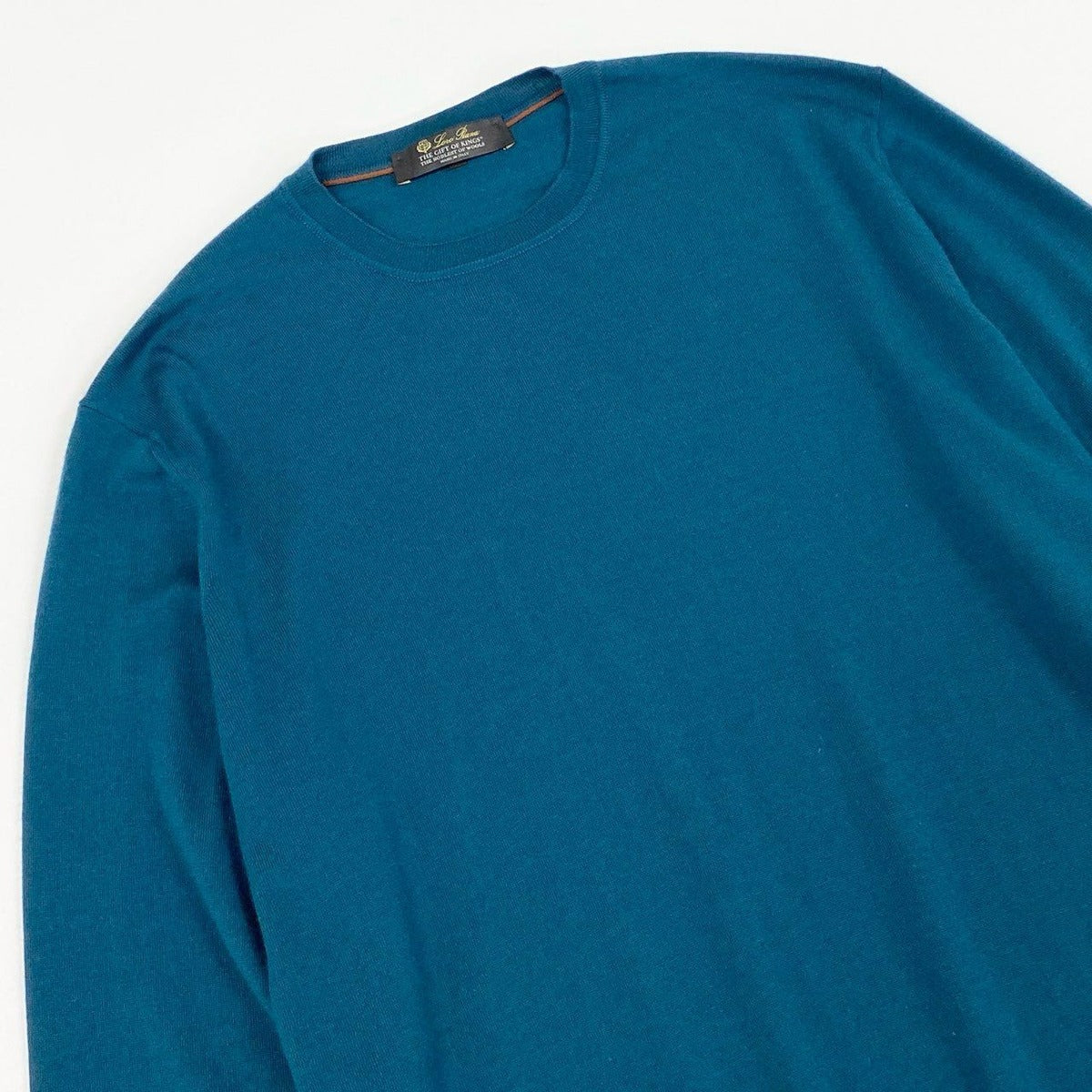 Loro Piana the Gift of Kings Crew Neck Sweater L Ginger Powder World's Highest — view 3