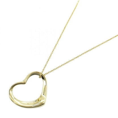 Tiffany & Co Necklace Open Heart Neck Circumference 41 cm