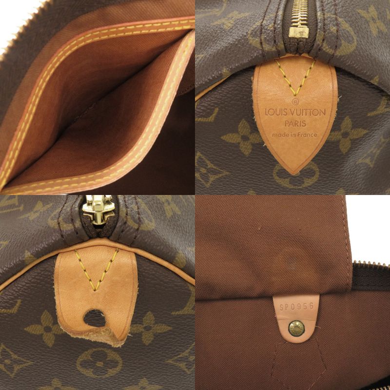 Louis Vuitton Speedy 35 Monogram M41524 Brown Handbag LV 1205 Louis Vuitton