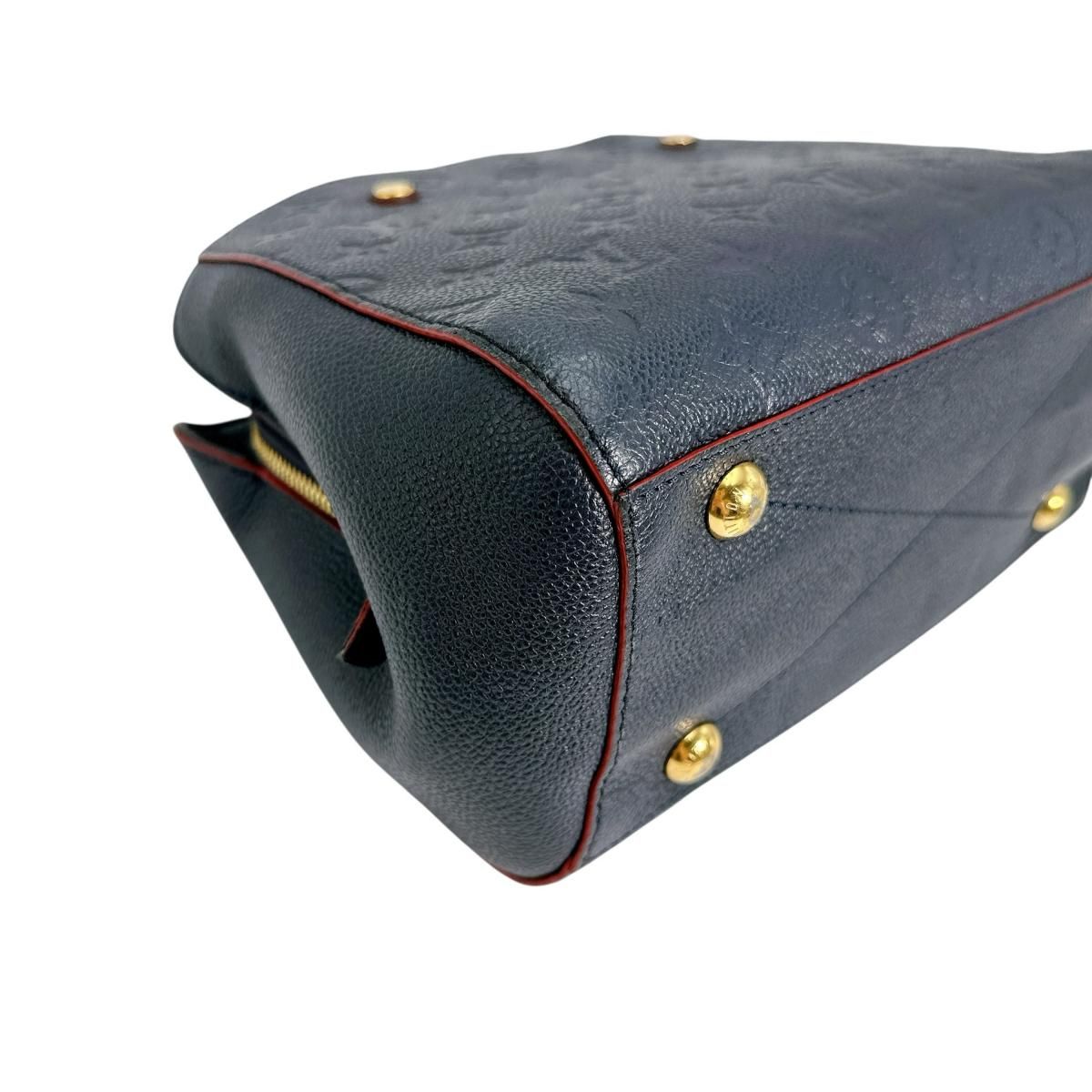 Louis Vuitton Empreinte Montaigne BB Marine Rouge Shoulder Bag