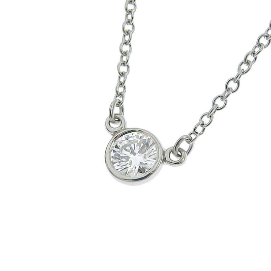 Tiffany & Co Baiyazard One Point Diamond Necklace