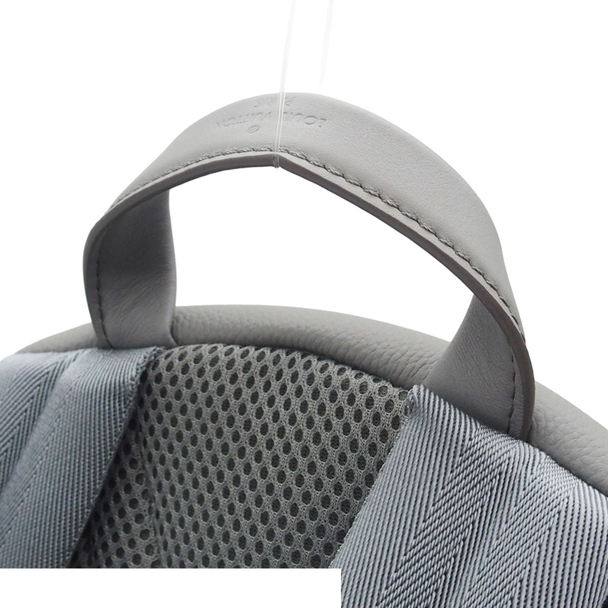 Louis Vuitton Takeoff Gray LV Aerogram Backpack — view 3