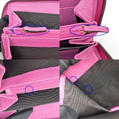 Gucci GG marmont Zip Around 409392 1147 Pink Long Wallet