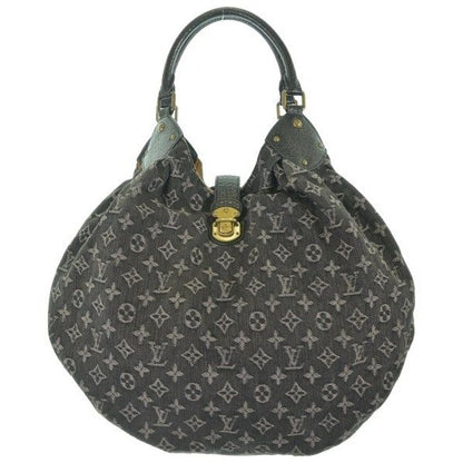 Louis Vuitton Handbag Denim Black