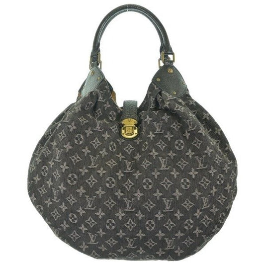 Louis Vuitton Handbag Denim Black