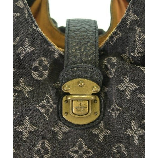 Louis Vuitton Handbag Denim Black — view 8