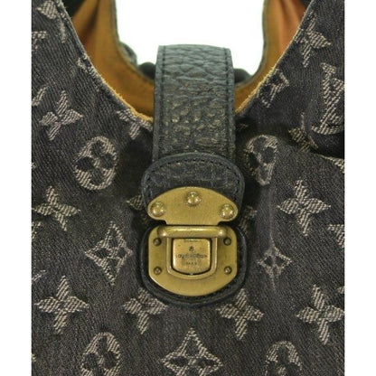 Louis Vuitton Handbag Denim Black — view 8