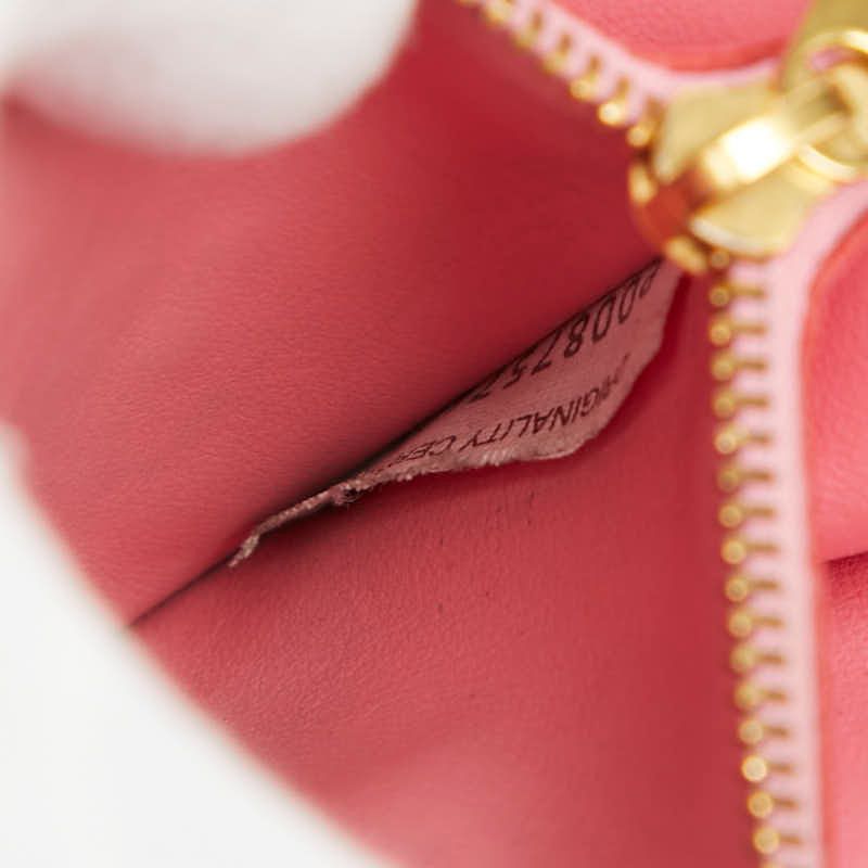 Bottega Veneta Intrecciato 577841 Red Pink Leather Women's Bottega Veneta