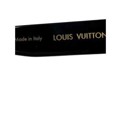 Louis Vuitton Sunglasses My Monogram Square 5417 Acetate Noir Black Gold 2505 — view 9