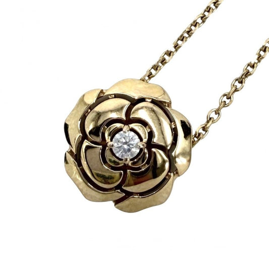 Chanel Necklace Aja Star Camellia Collection CC Logo Flower Motif