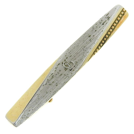 [dior] Christian Dior CD Logo Vintage Gold Plated Men's Tie Pin