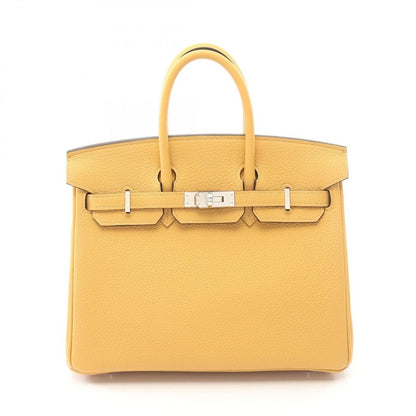 Hermes Handbag Birkin 25 Paille Leather